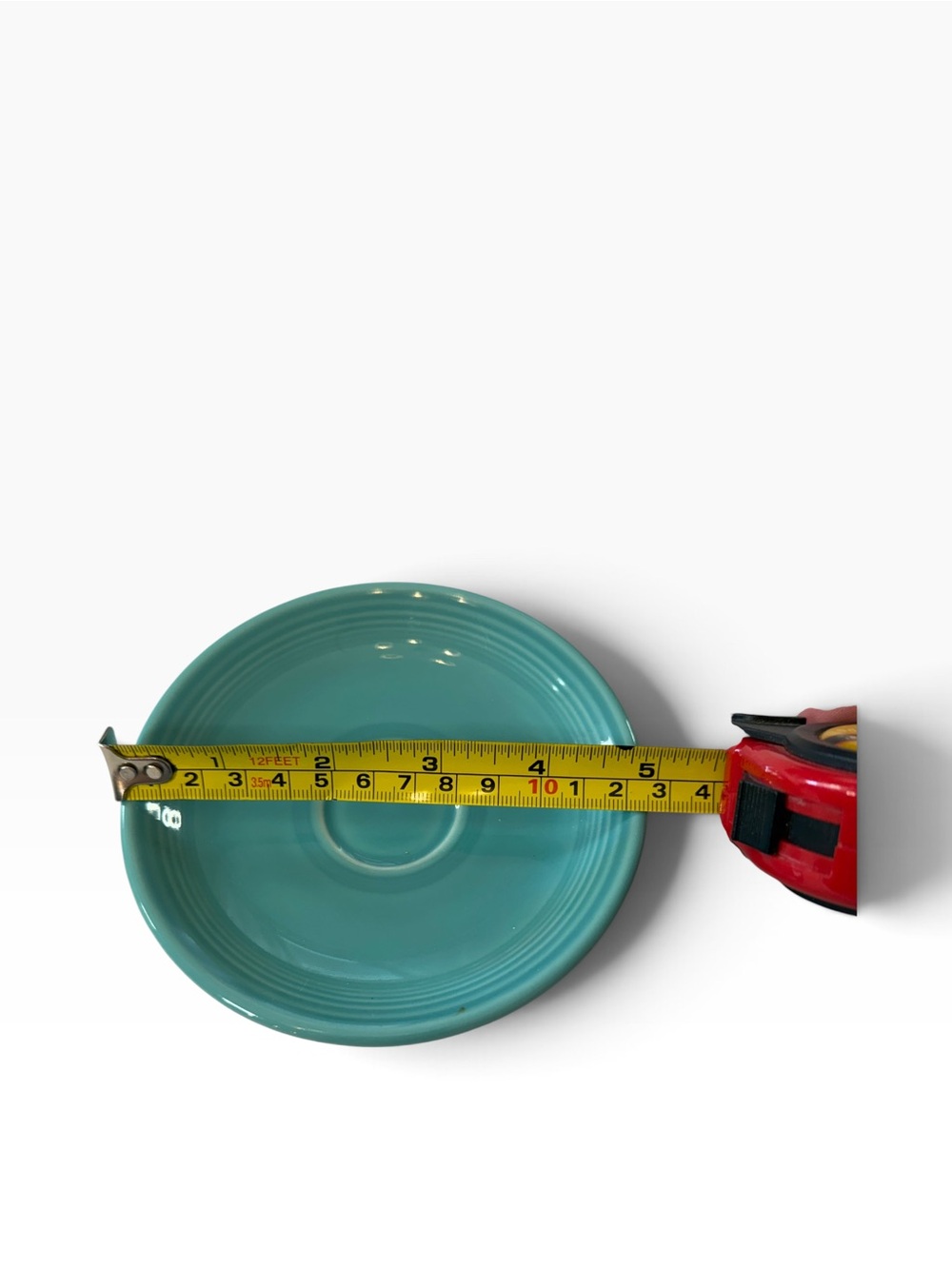 Fiestaware Turquoise Espresso Cup and Saucer - Picture 3 of 6